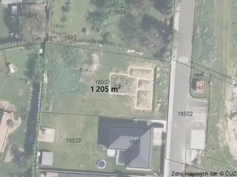 Prodej pozemku pro bydlení, Vyžice, 1205 m2