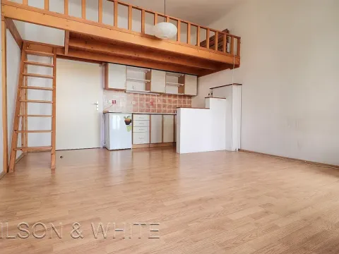 Pronájem bytu 1+kk, Praha - Smíchov, Jindřicha Plachty, 26 m2