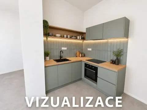 Pronájem bytu 1+kk, Brno, Cejl, 30 m2