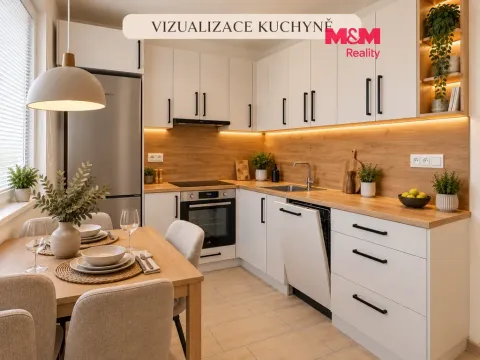 Pronájem bytu 2+1, Ostrava, Kosmonautů, 57 m2