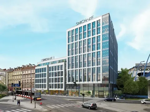 Pronájem kanceláře, Praha - Smíchov, Plzeňská, 1000 m2