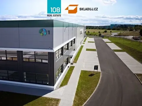 Pronájem skladu, Jeneč, Průmyslová, 8542 m2