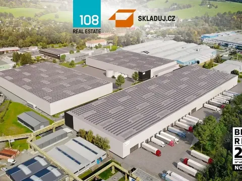 Pronájem skladu, Valašské Meziříčí, Zašovská, 1500 m2