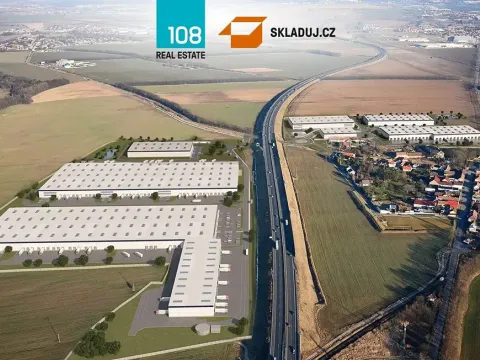 Pronájem skladu, Pavlov, Logistická, 9000 m2